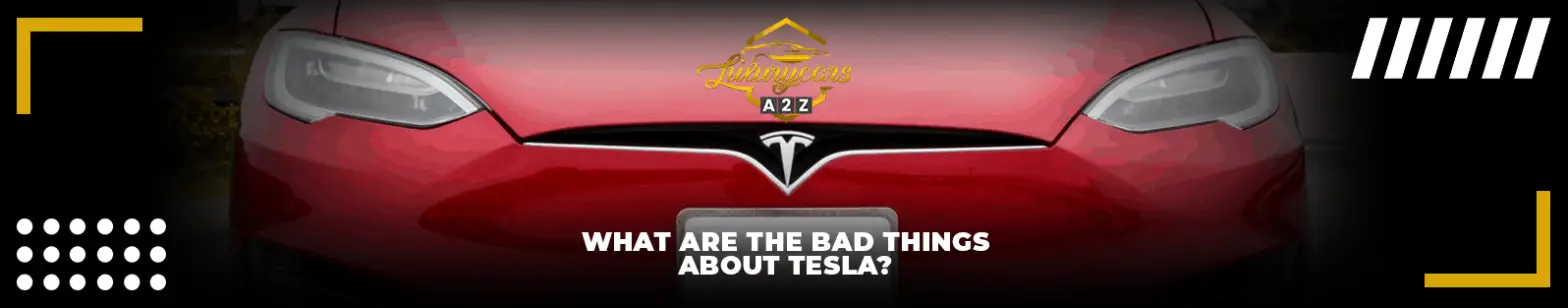 Mitä huonoja puolia Teslassa on?