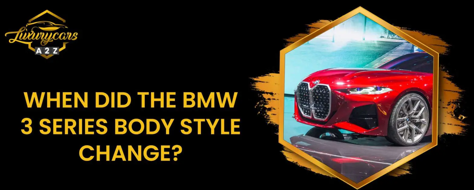 Milloin BMW 3-sarjan korimalli muuttui?