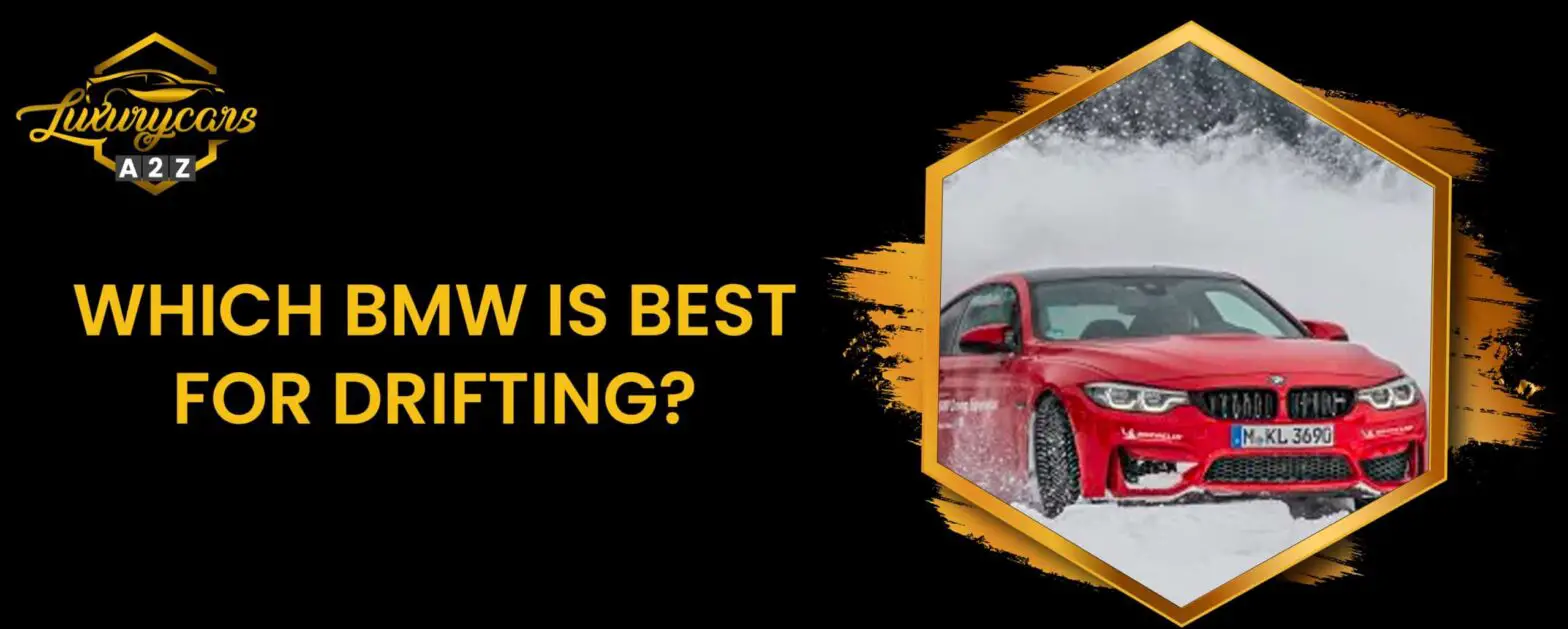Mikä BMW on paras driftaamiseen?