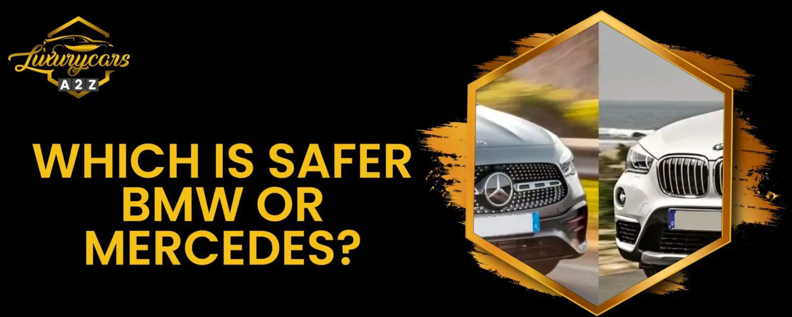 Kumpi on turvallisempi - BMW vai Mercedes?