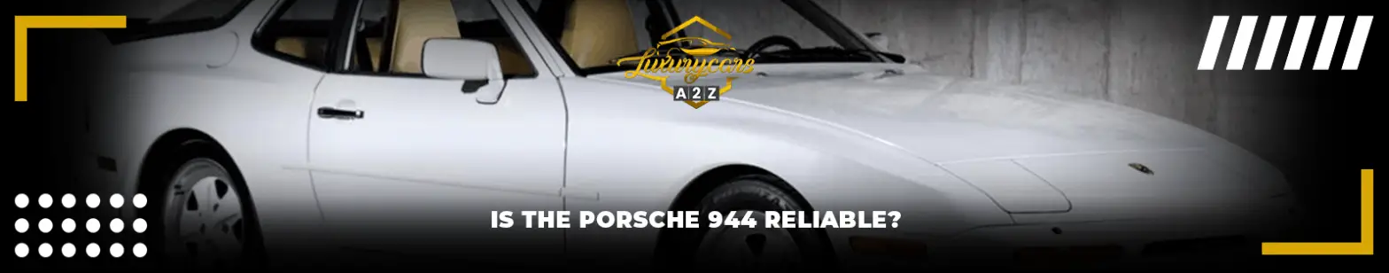 Onko Porsche 944 luotettava?
