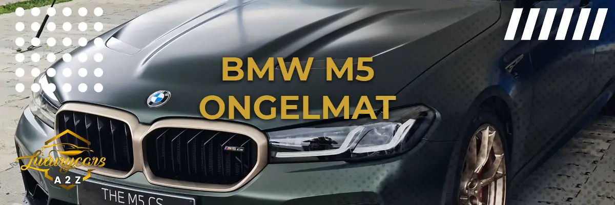 BMW M5 ongelmat