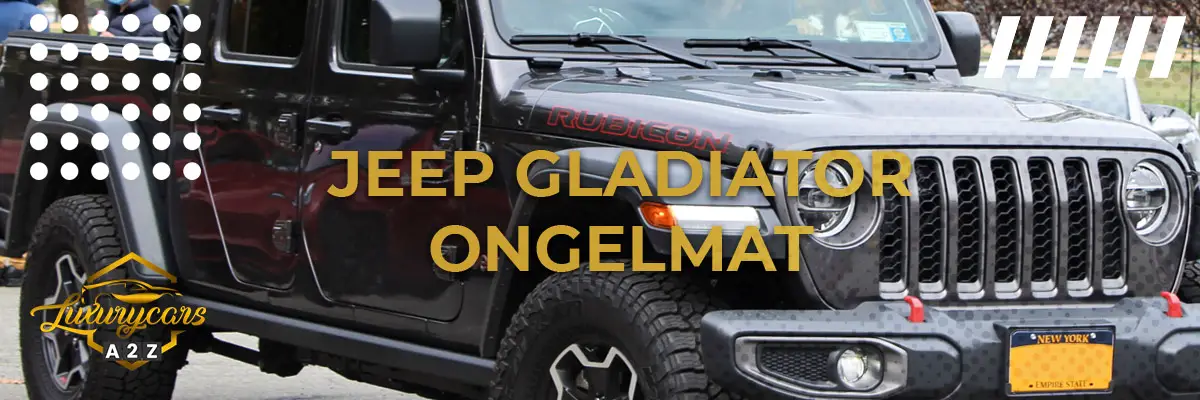 Jeep Gladiator ongelmat