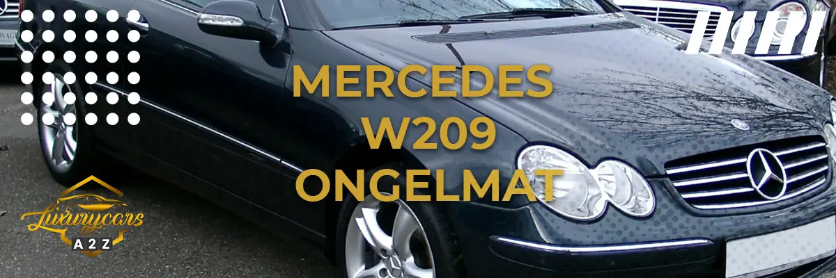 Mercedes W209 ongelmat
