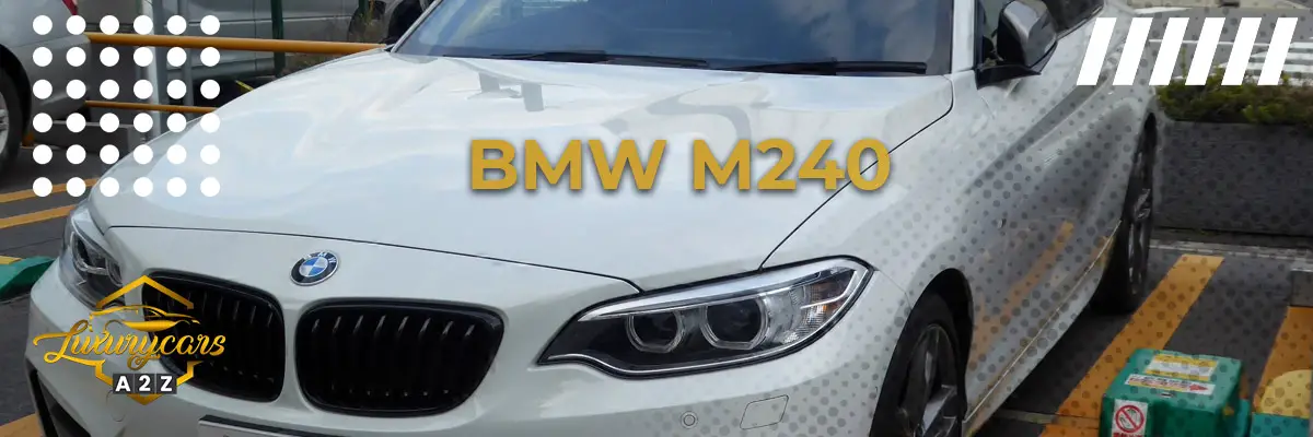 Onko BMW M240 hyvä auto?