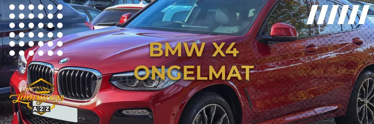 BMW X4 ongelmat | tyyppiviat