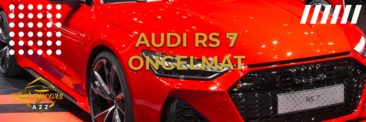 Audi RS7 ongelmat