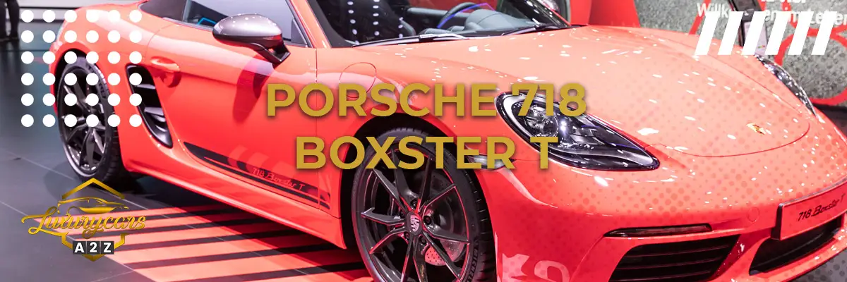 Onko Porsche 718 Boxster T hyvä auto?