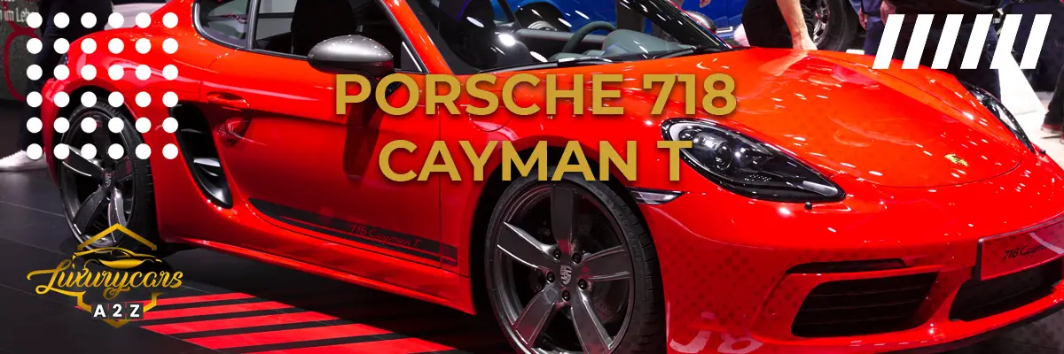 Onko Porsche 718 Cayman T hyvä auto?
