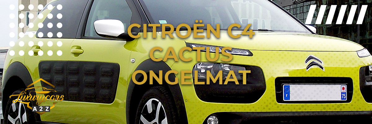 Citroën C4 Cactus ongelmat