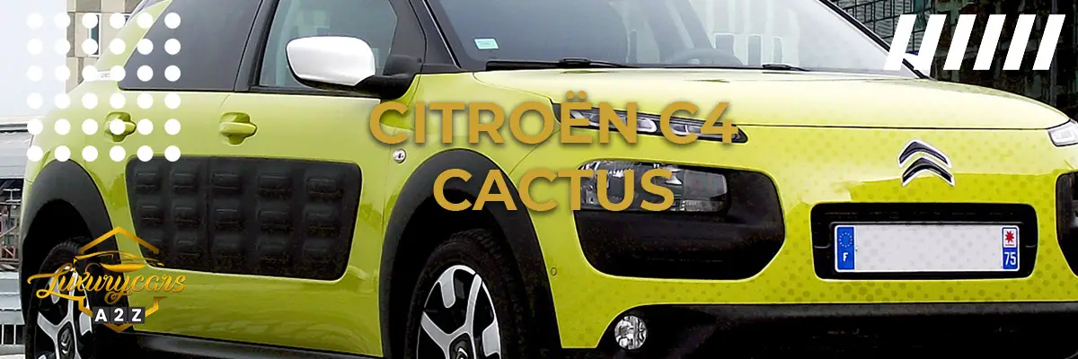 Onko Citroën C4 Cactus hyvä auto?