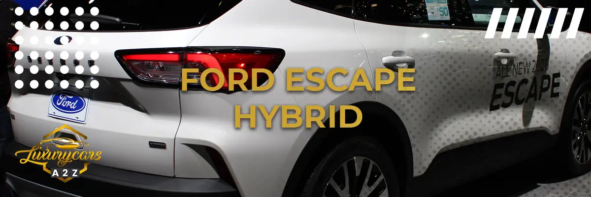 Ford Escape hybridi ongelmia