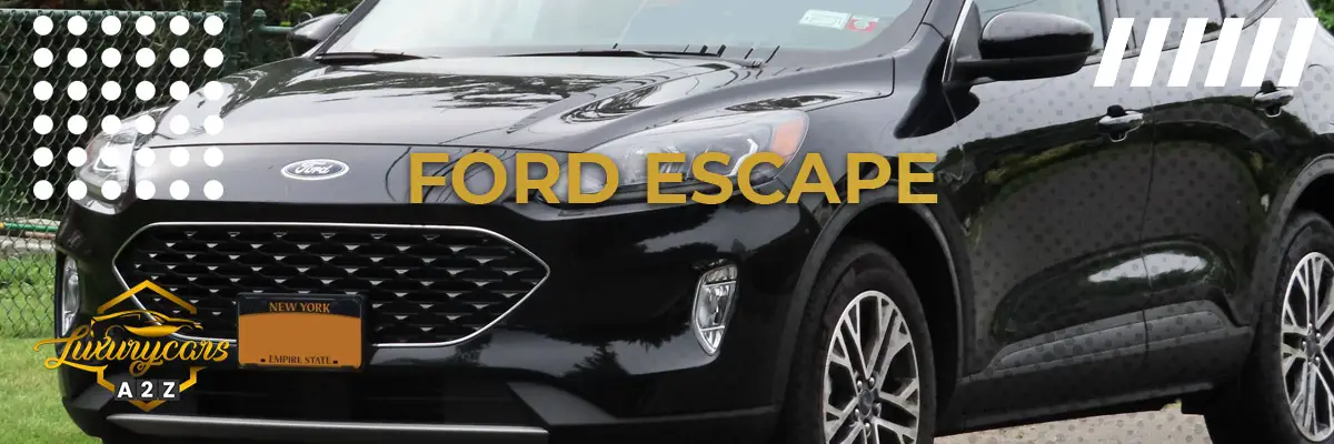 Onko Ford Escape hyvä auto?