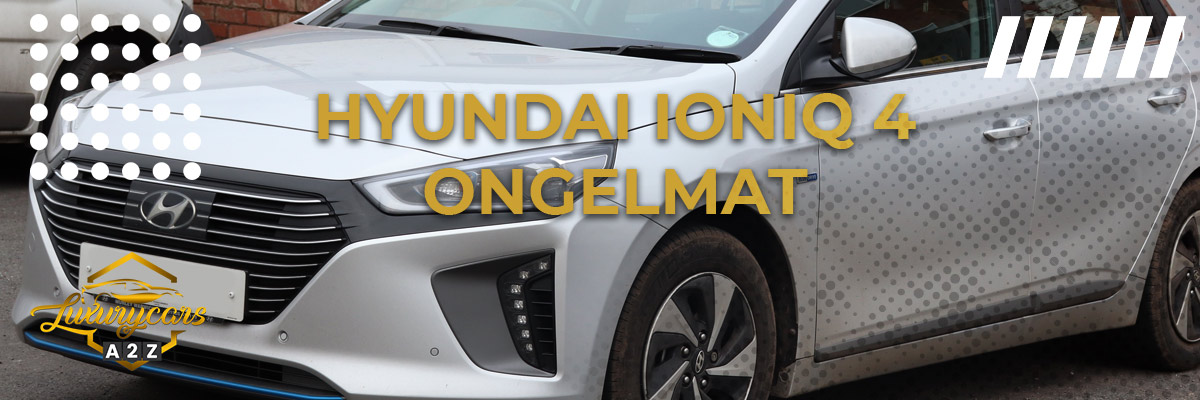 Hyundai Ioniq 4 yleiset ongelmat