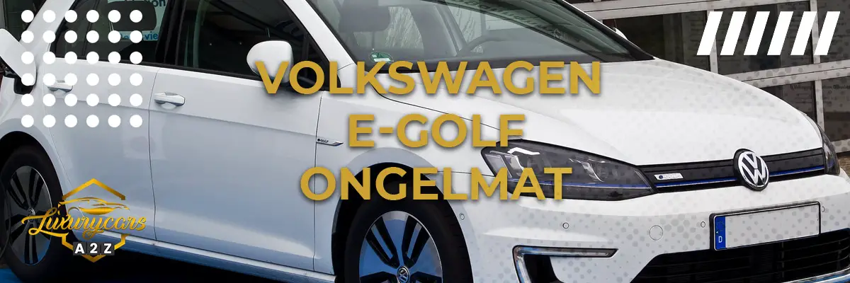 Volkswagen E-Golf yleiset ongelmat