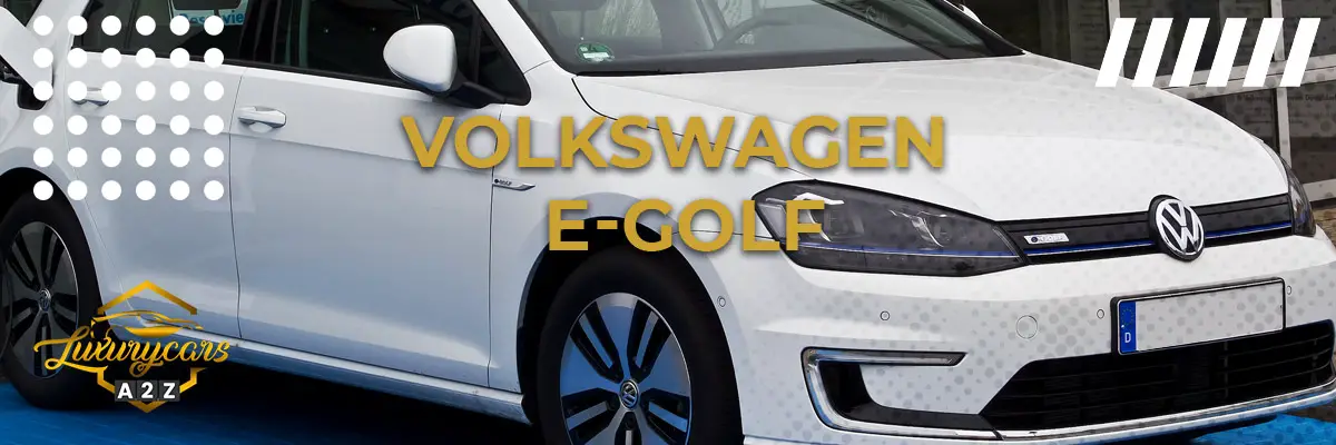 Onko Volkswagen E-Golf hyvä auto?