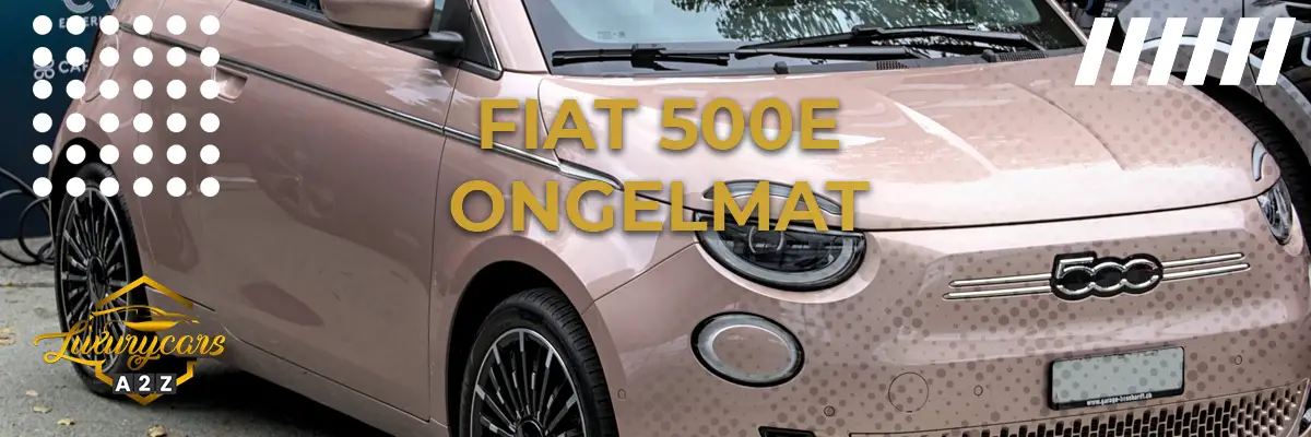 Fiat 500e yleiset ongelmat